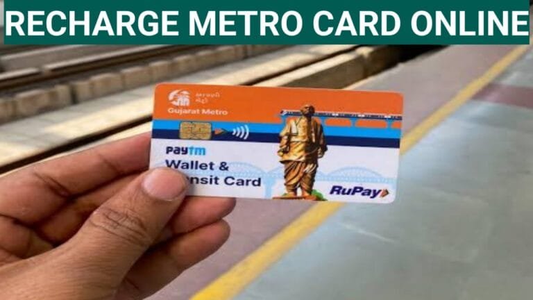How to Recharge Your Metro Card Online
