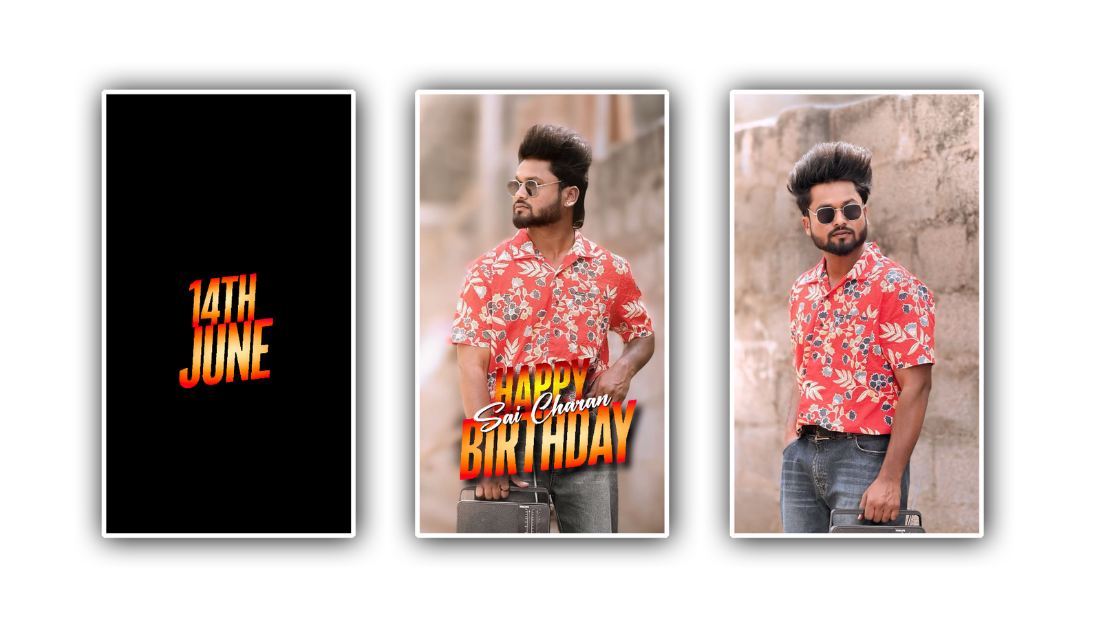 HBD Video Editing Alight Motion 415